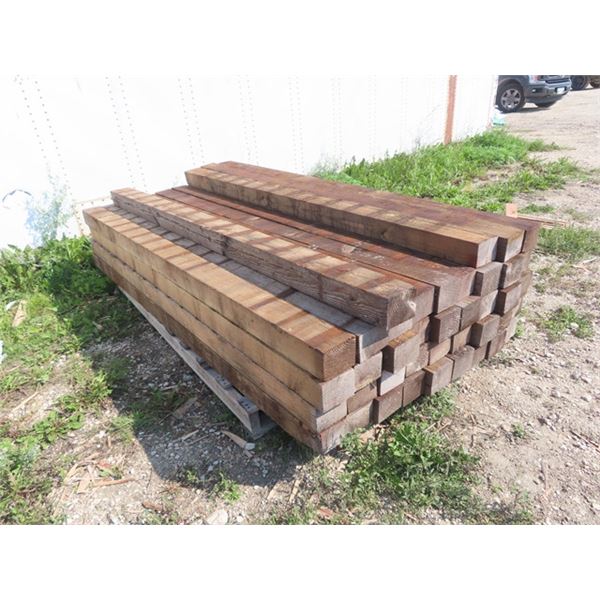 40 4" x 5" x 8' Treated McSherry Auction Service Ltd.