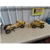 Image 1 : (BC) Toy Tonka Mighty Loader & Tonka Turbo Dsl Grader