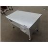 Image 2 : (BC) Desk/ Stand - Painted White 21" x 36" X 20"