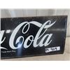 Image 2 : Coca Cola Metal Sign 9" X 27"