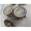 Image 2 : 4 Old Headlights, 1 Set Crawler, 1 Set Automobile