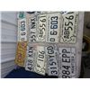 Image 2 : Approx 14 License Plates, & 2 Leo's Sales & Service Ashtrays