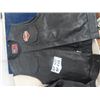 Image 2 : Leather Vest - Harley Davidson Size Large, & Leather Jacket Size XL