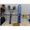 Image 1 : New 48" Adjsutable Roof Rake , Halogen Light On Stand, & Ext Cord