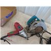 Image 3 : 3 Power Tools, Craftsman Belt Sander, 1/2" Impact, & Circ Saw