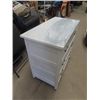 Image 2 : Painted 3 Drawer Dresser 30" x 32" x 16"