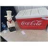 Image 3 : Coca Cola Picnic Cooler,  Pig Menu Board, 1988 Royal Wpg Ballet Poster 18" x 24"