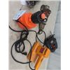 Image 2 : 5 Power Tools - Recip Saw, Jig Saw, Angle Grinder Sander, & Bit Sharpener