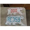 Image 2 : 4 NWT License Plates 1975, 81, 82, & 83