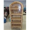 Image 1 : WIcker Open Shelf 72" H 30"W 13"D