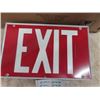 Image 2 : 6 New Light Up Exit Sign 8" x 12"