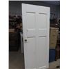 Image 2 : 3 Old Solid Wooden Doors 1) 29" X 70" 1) 31" x 79" & 1) 32" x  78"