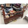 Image 2 : Pine Colonial Style 60" W Headboard & Footboard