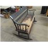 Image 2 : Vintage Nuring Bench Rocker 47" W