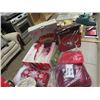 Image 2 : (JD) Christmas Light Up Santa, Decor & Serving Trays