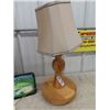 Image 2 : Boat Shaped Shelf, 37" 16" & Lamp