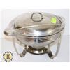 Image 1 : STAINLESS STEEL ROUND CHAFFING DISH /W LID