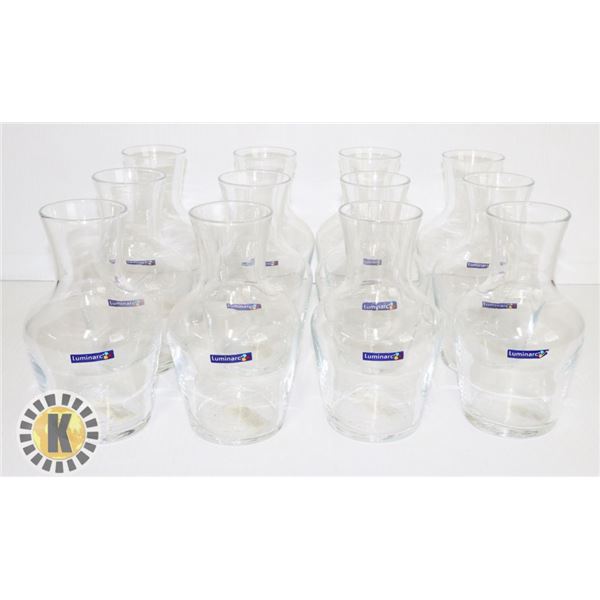 CASE OF 12 X 0.5 L WINE CARAFE LUMINARC