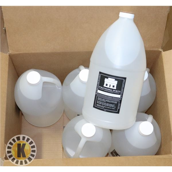 BOX OF STRATHCONA SPIRITS DISTILLERY HAND SANITIZE