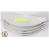 Image 1 : 4 SMALL LASAGNA PLATES