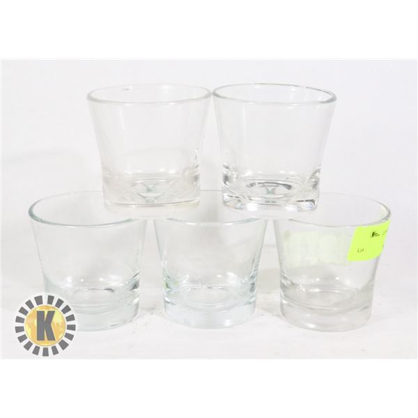 5 RYE TUMBLERS