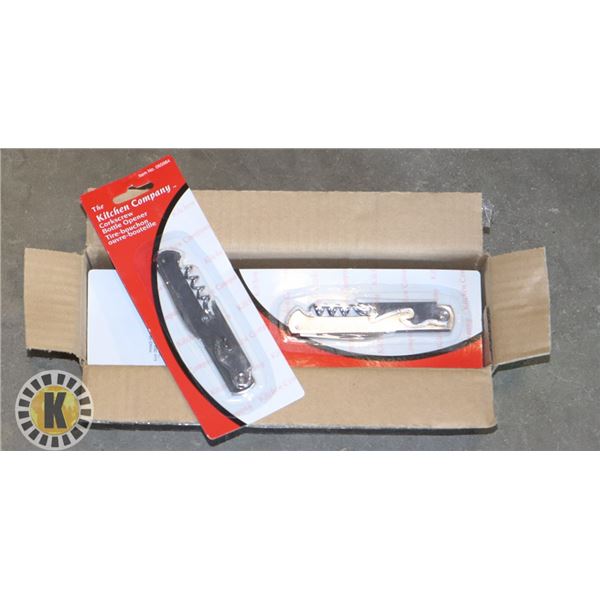 CASE OF 12 CORKSCREW- NEW