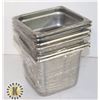Image 1 : 6 X 1/6 PAN STAINLESS STEEL INSERT 2”, 4", 6" DEEP