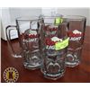 Image 1 : 4 COORS LIGHT BEER MUGS