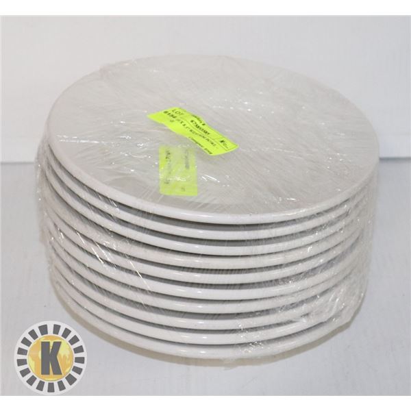 LOT OF 10 X 8.5” WIDE RIM BOWL – BROWNE