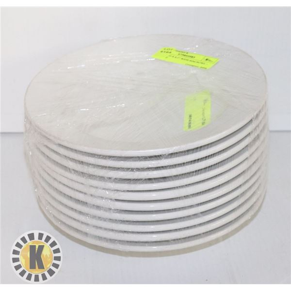 LOT OF 10 X 8.5” WIDE RIM BOWL – BROWNE