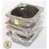 Image 1 : LOT OF 6 X 1/6 PAN METAL INSERT 6" DEEP