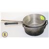 Image 1 : PAIR OF MEDIUM SAUCEPAN