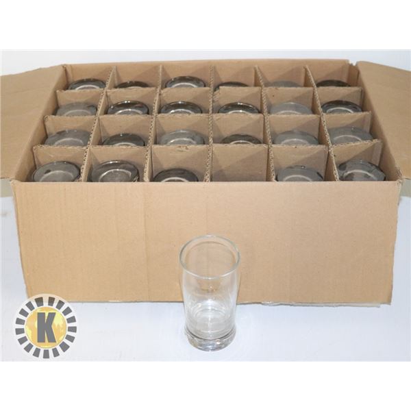 BOX OF 24 LIBBEY PILSNER GLASSES – 10 OZ