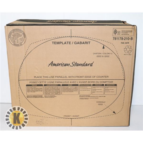 YORKDALE COUNTERTOP DROP IN SINK - **NEW**