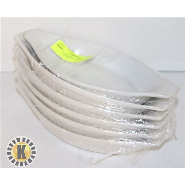 LOT OF 6 MEDIUM LASAGNA PAN – APPROX. 9.5” IN