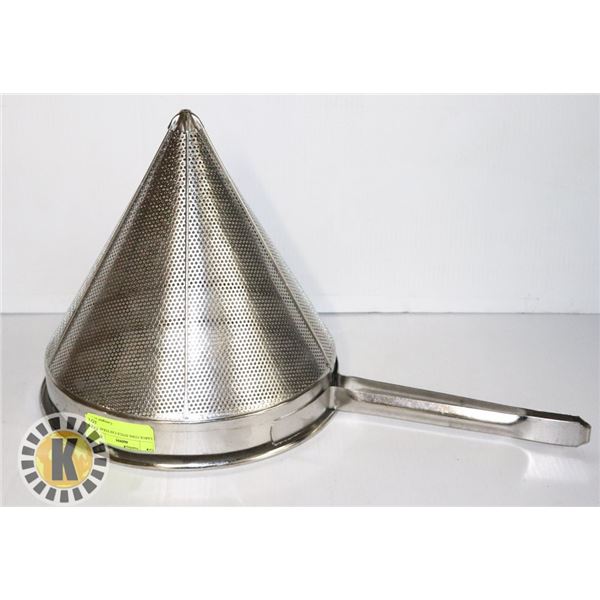 LARGE CONE STYLE CAP STRAINER