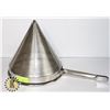 Image 1 : LARGE CONE STYLE CAP STRAINER