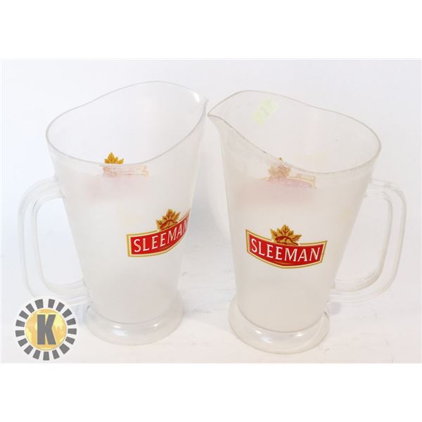 TWO SLEEMAN BEER SERVERS