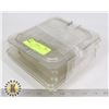 Image 1 : 6 CAMBRO 60CWCHN LIDS- TRANSPARENT