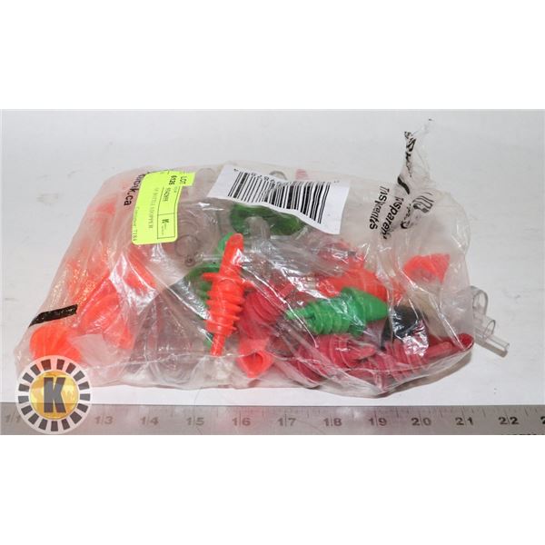 SMALL BAG OF BOTTLE STOPPER