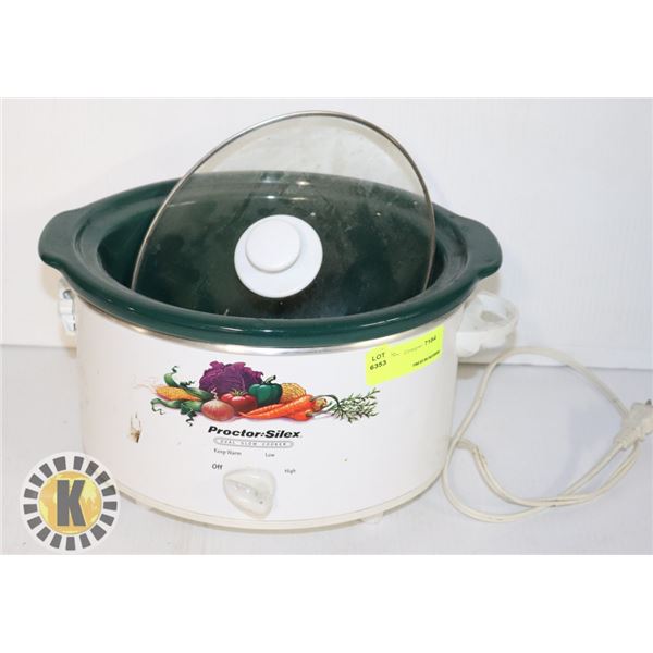 PROCTOR SILEX OVAL SLOW COOK