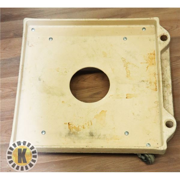 DISHWASHER RACK ROLLING PLATFORM