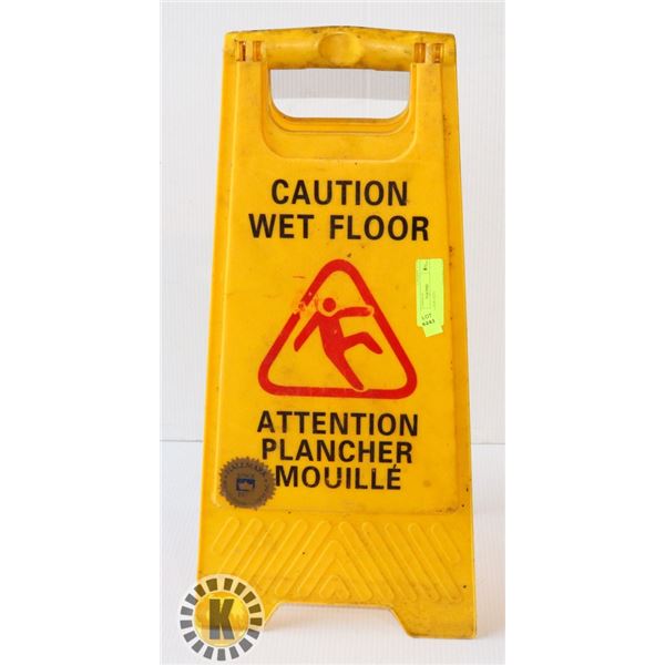 WET FLOOR SIGN