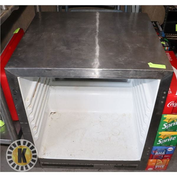 COMMERCIAL FRIDGE- NO DOOR, NO COMPRESSOR