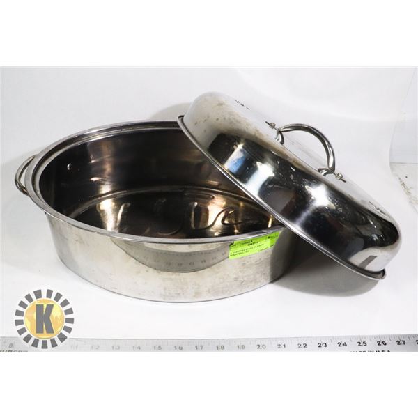1 STAINLESS STEEL TURKEY ROOSTING PAN