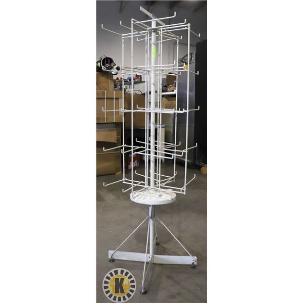 ROTATING DISPLAY STAND- 63'' TALL
