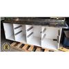 Image 1 : SS COUNTER /BASE & 4 CABINETS /W DISHRACK HOLDERS