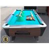 Image 3 : VALLEY DYNAMO 4 X 8 BILLIARDS POOL TABLE /W RACK