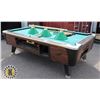Image 4 : VALLEY DYNAMO 4 X 8 BILLIARDS POOL TABLE /W RACK