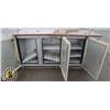 Image 2 : REFRIGERATED PREP TABLE CABINET STYLE 84"*28"*42"